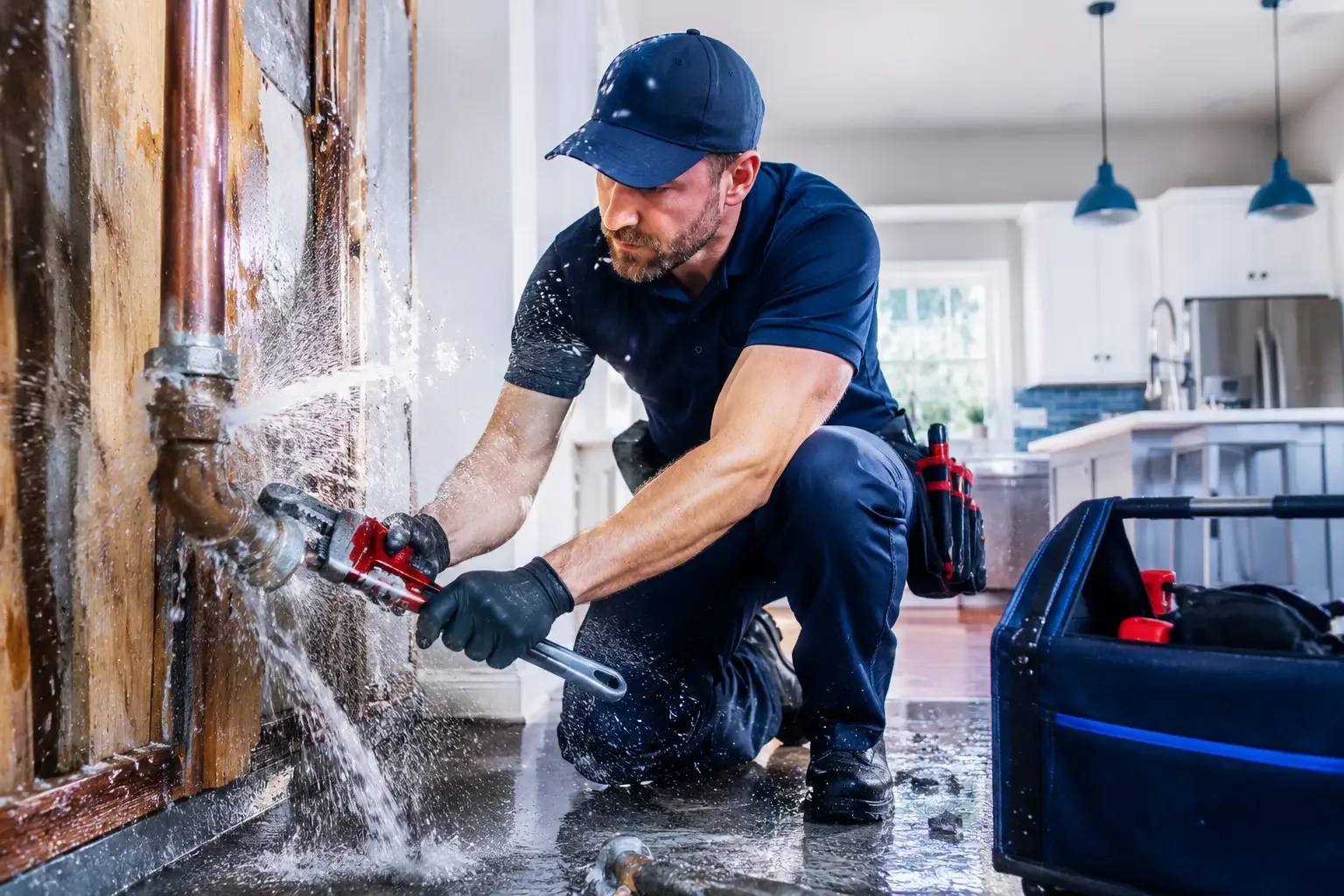 Local emergency pipe repair professionals in Yadkinville, NC